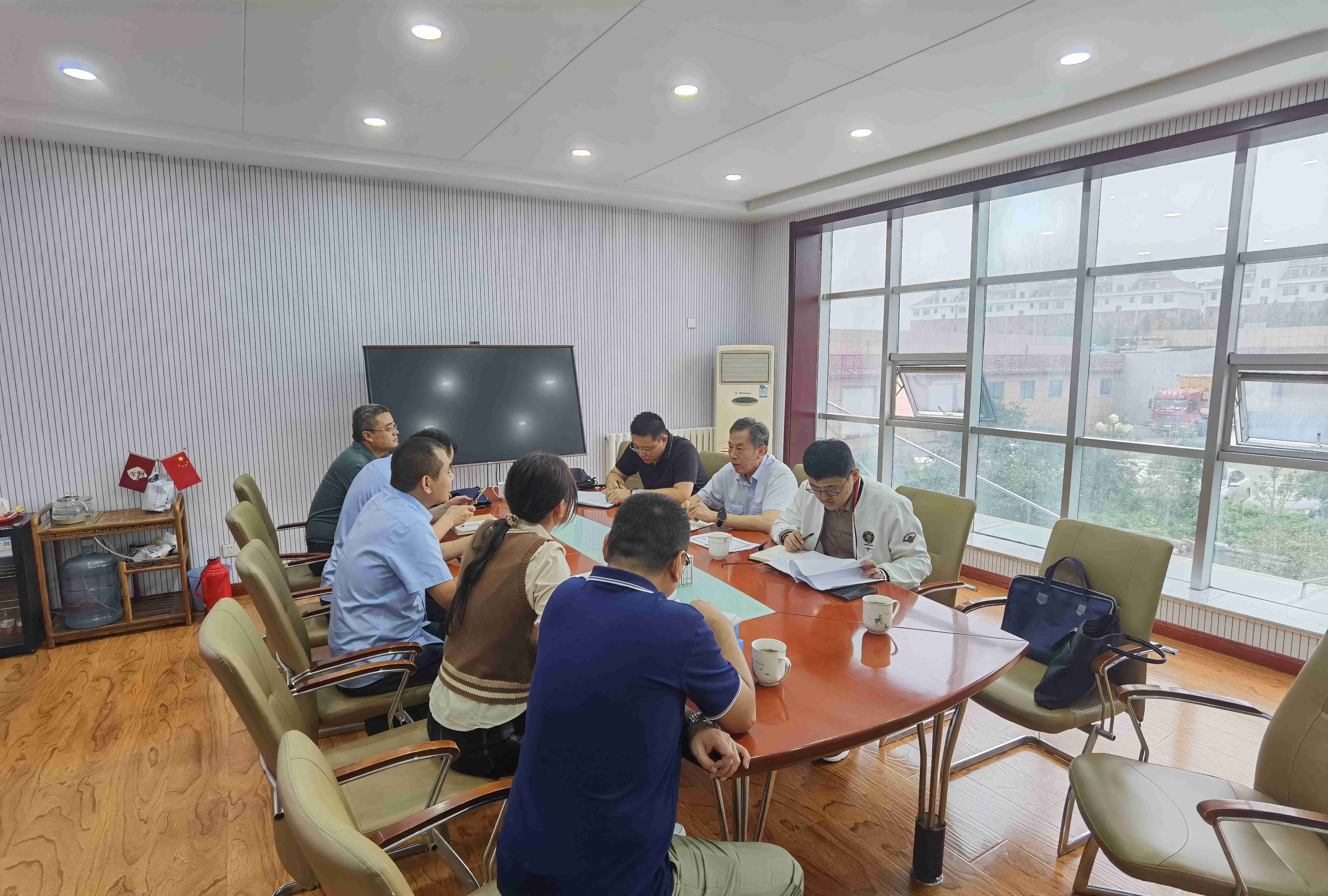 省應急廳基礎(chǔ)處、省化工整治專班督導巡查組到我公司開展“兩節(jié)一會”期間安全生產(chǎn)督導檢查